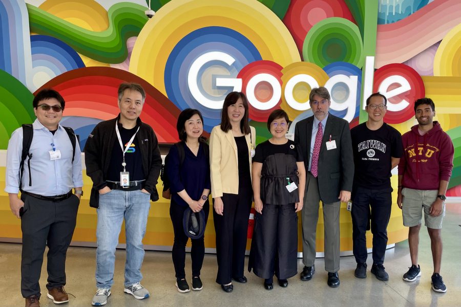 徐佳青訪Google  感謝TGN助力華語專班