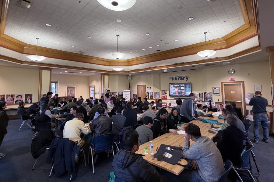 舊金山人道中國年會　  為中國良心犯寫卡送溫暖