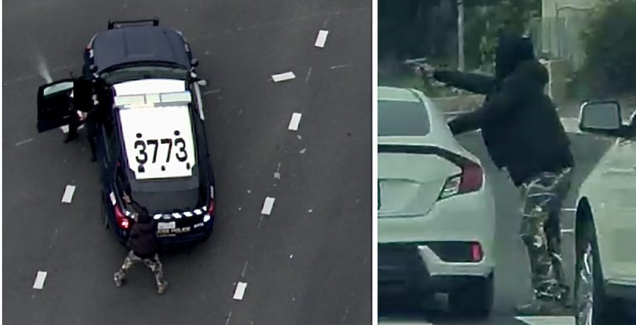 聖荷西市中心爆發激烈槍戰 警佐頭部中彈 嫌犯當場身亡