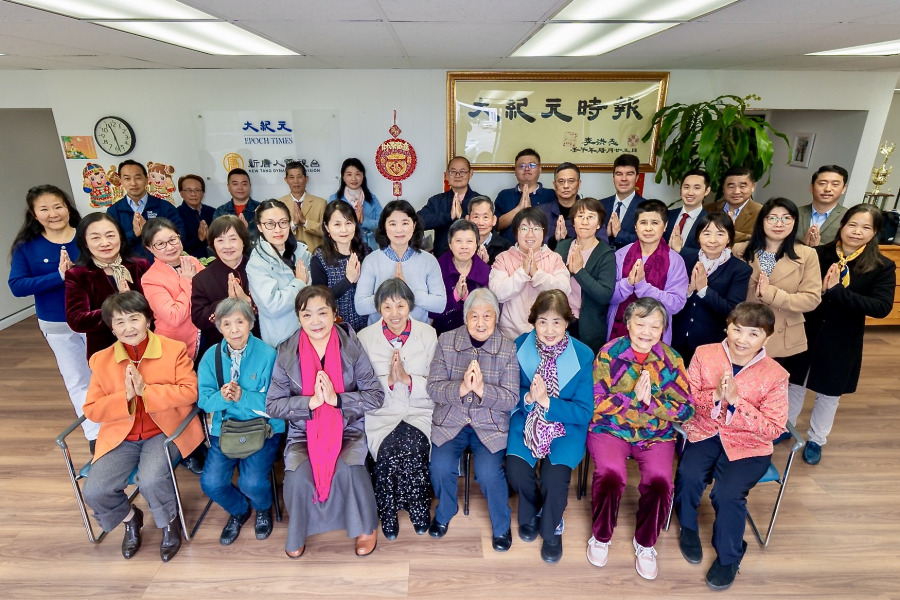 大紀元新唐人舊金山部恭祝李洪志師父過年好