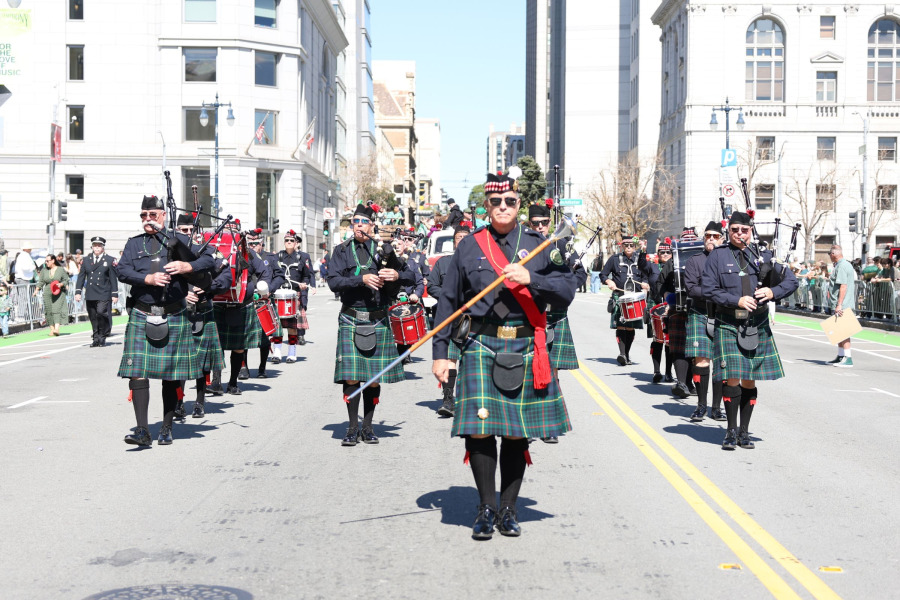 組圖：舊金山175屆聖派翠克遊行 慶「自由、機遇與公民自豪感」