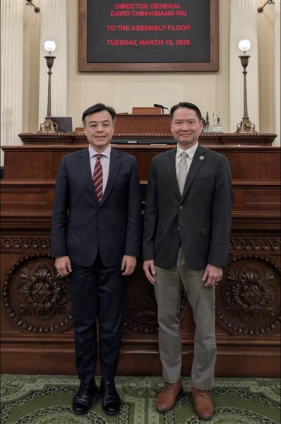 加州與臺灣官員共同反對中共霸凌