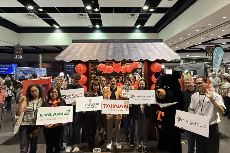 灣區旅展台灣館開幕　主打沉浸式體驗吸引赴台旅遊