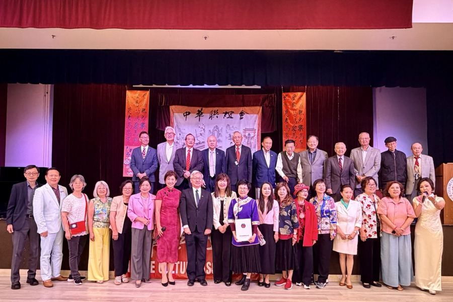 中華聯誼會慶祝創會60週年　舉行新春團拜暨理事長交接