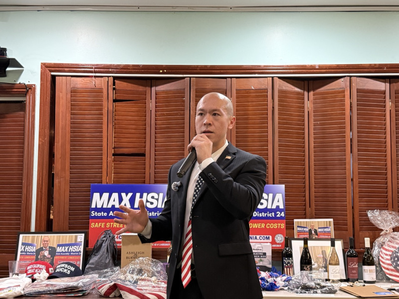 Max Hsia辦競拍募款　全力衝刺初選關鍵階段