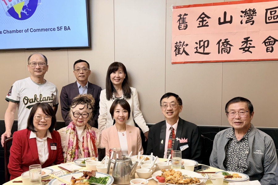 舊金山灣區臺灣商會改選  李姸慧盼青年接棒挺臺灣